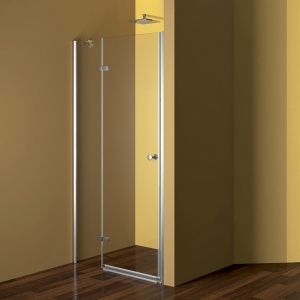 Sprchové dvere, Fantasy, 100x190 cm, chróm ALU, sklo Point, pravé prevedenie 