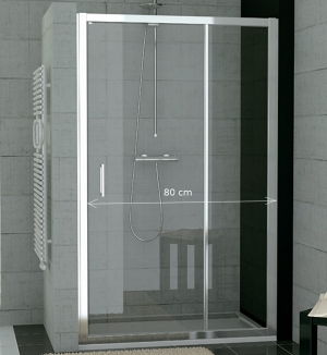 Top-Line jednorídlové sprchové dvere Ted SanSwiss 190x80 cm