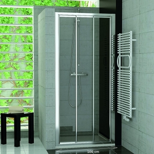 Top-Line posuvné trojdielne sprchové dvere Tops3 SanSwiss 190x100 cm