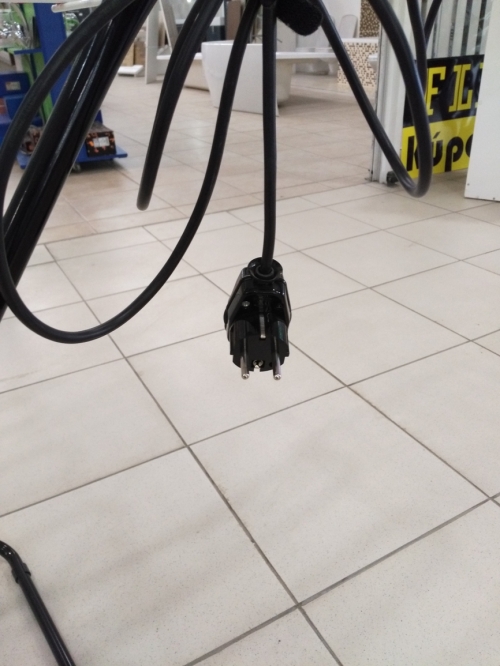 Elektrický sušiak na prádlo CATO prívodný kábel
