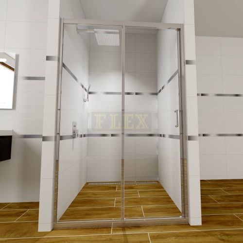Sprchové dvere LIMA dvojdielne zasúvacie