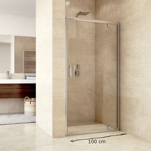 Sprchové dvere pivotové  Mistica 100x190cm