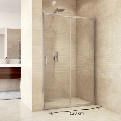 Sprchové dvere zasúvacie Mistica 120x190cm