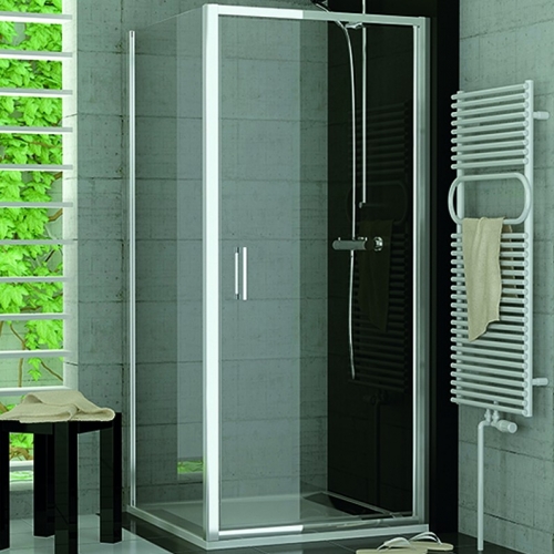 Top-Line jednokrídlové sprchové dvere Topp s Topf
