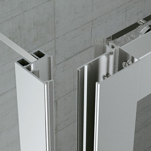 Top-Line trojdielne sprchové dvere Tops3 montáž
