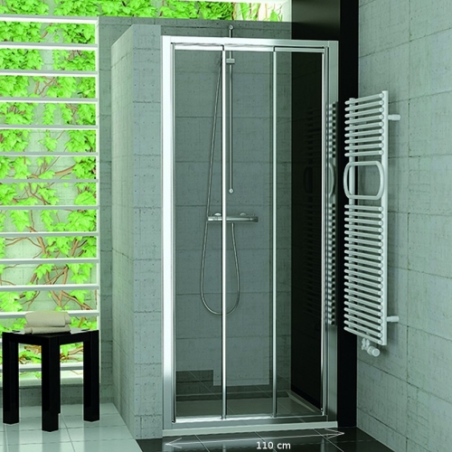 Top-Line trojdielne sprchové dvere Tops3 190x110cm