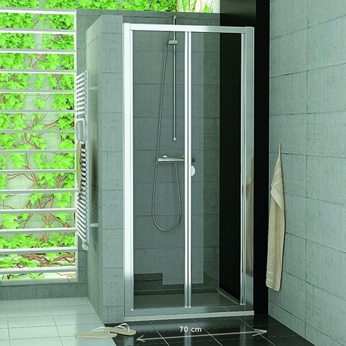 Top-Line zalamovacie sprchové dvere Topk 190x70cm