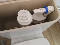 Kontrola napúšťacieho ventilu WC kombi